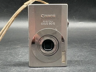 Canon Digitalkamera IXUS 90 IS Digitalkamera, Silber 3x Zoom geprüft - Bild 1 von 4