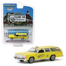 GREENLIGHT 1:64 Ford Crown Victoria Wagon Taxi Cab Yellow