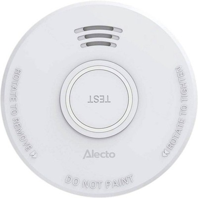 3er Multipack Alecto SD110 3X Rauchwarnmelder batteriebetrieben (Ø x H) 101 mm x