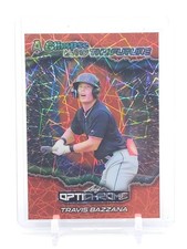 TRAVIS BAZZANA 2025 LEAF OPTICHROME ORANGE LAZER ROOKIE #FB-31 1/1 Q6785