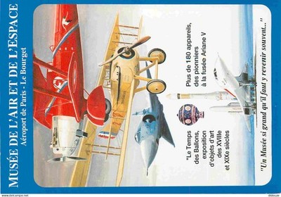 Postcard - Aviation - Advertising Card - Air and Space Museum The