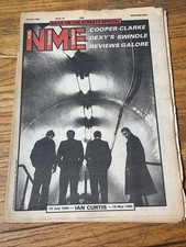 NME Magazine 1980 Joy Division  Ian Curtis Memorial Clash Iggy Pop PIL Punk OG
