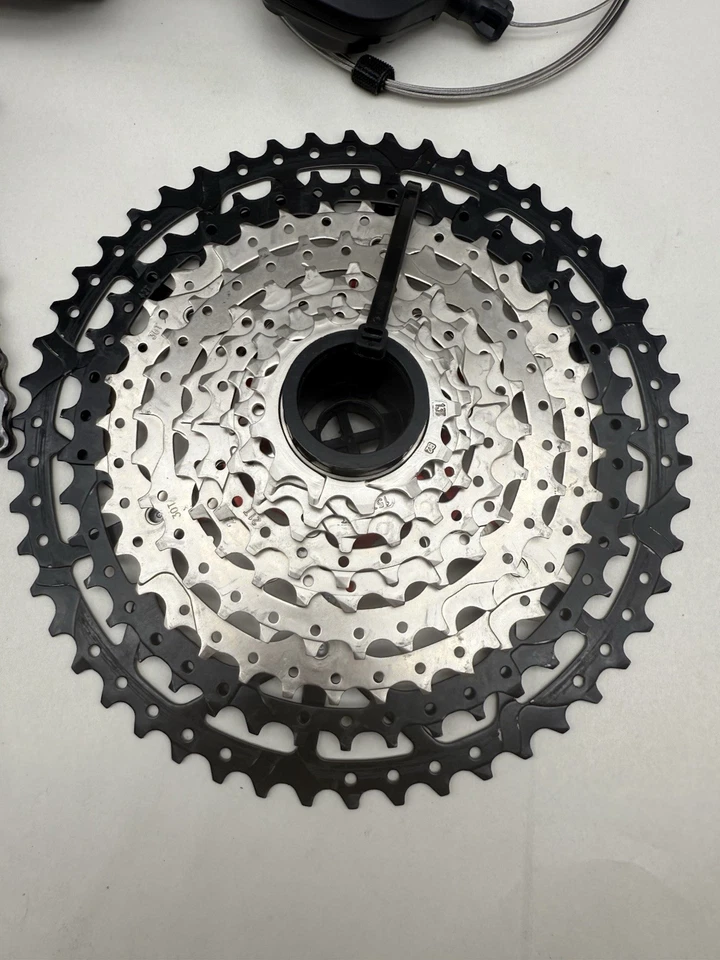 LTWOO A7 10 velocidades MTB bicicleta grupo palanca de cambios desviador trasero cadena de casete *LEER Foto 3 de 4