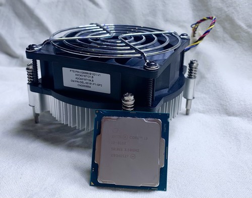 Prozessor Intel Core i3 -8100 SR 3N5 3.60GZ CPU Quadcore Inkl Lüfter Kühler