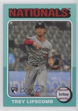 2024 Topps Heritage High Number Aqua Border Trey Lipscomb #684 1k9e