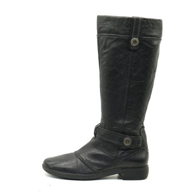 Camel Active Damen 209-18/01-7 Stiefel Schwarz Reißverschluss Klassisch EU 40,5