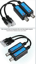 Coax Cable to Ethernet Adapter,1Pair 10/100Mbps