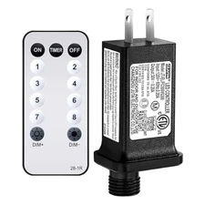 30V 0.2A LED Controller IR Remote Controll, 8 Lighting Modes, Memory 30V 6W