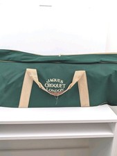 Jaques London Reigate Croquet Set 4 Player Full Size Mallets Balls Hoops Case