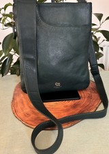 Radley London handbag /Shoulder/cross Body/ messenger Bag bottle green Leather 