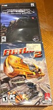 Need for Speed Carbon Collector's Edition & FlatOut 2 PC Game Bundle Lot
