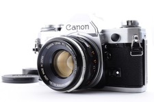 Canon AE-1 Silver / Lens FL 50mm f/1.8 Excellent 5 from Japan Z2100