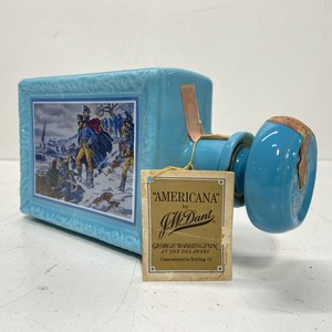 JW Dant George Washington Whiskey Bottle 1969