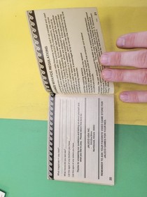 Totally Rad Nintendo NES Manual de instrucciones Folleto SOLO [LEER]