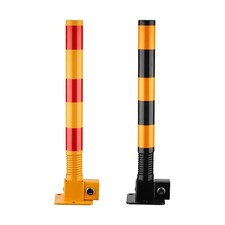 Federparkplatzpfosten, Parkplatzschranke zur Verkehrsregelung,