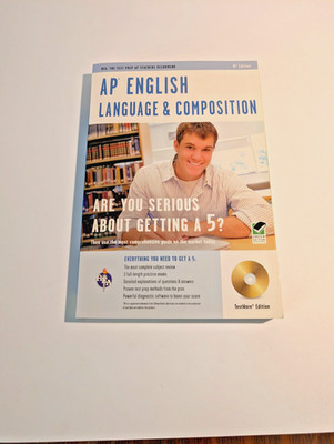 AP ENGLISH LANGUAGE AND COMPOSITION WITH -ROM 8th Edition Pre-owned Paperback