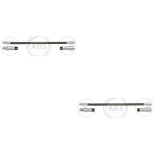 2x A.B.S. Bremsschlauch hinten links rechts für Mercedes-Benz M-Klasse W163 ML