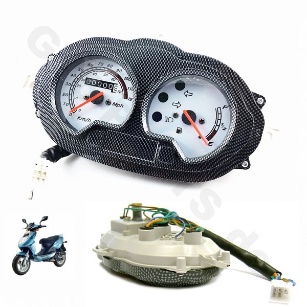 Tachometer Tacho Cockpit FüR Baotian BT49QT-12 Benzhou Yiying REX RS Jonway SYM-image