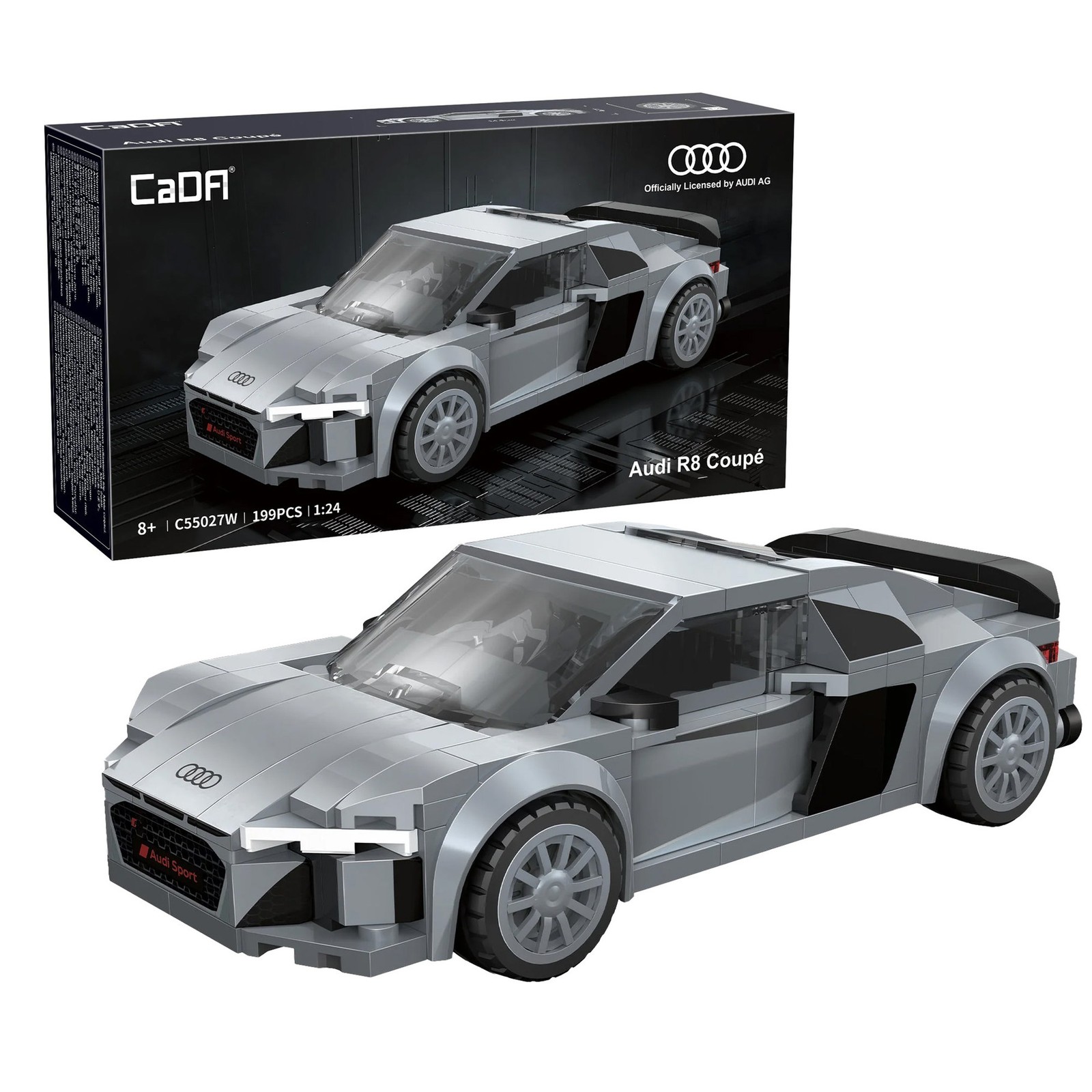 Cada C55027W Audi R8 Coupe - 199pcs (Compatible Brick Model)