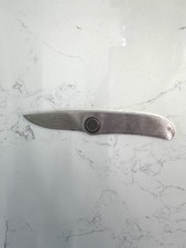 Gerber Paul Model 2p Folding Knife Vintage Axial Lock Stainless Steel Handle