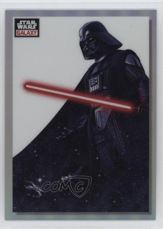 2023 Topps Chrome Star Wars Galaxy Refractor Darth Vader Dark Side #92 im4