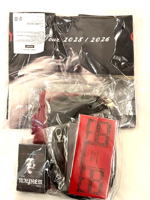 LADY GAGA THE MAYHEM BALL JAPAN 2026 VIP Gold Merch EXCLUSIVE