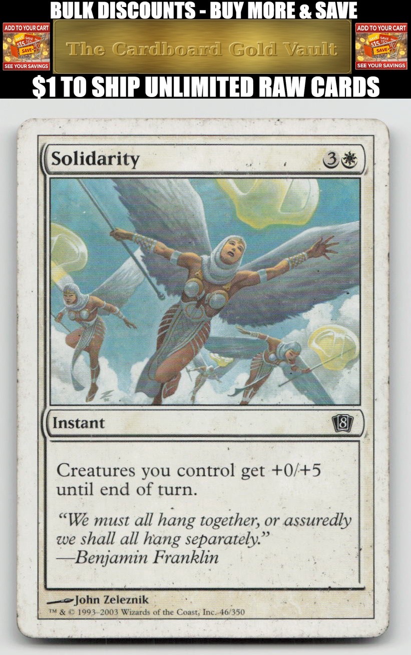 Magic_the_gathering 8th Edition #46 Solidarity