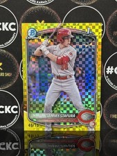 2025 Bowman Chrome Prospects Yellow X-Fractors BCP100 Sammy Stafura 49/75
