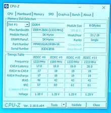 HMA81GU6JJR8N-VK SK hynix 8GB DDR4 1Rx8 PC4-2666V-UA2 DIMM 2666MHz Desktop RAM
