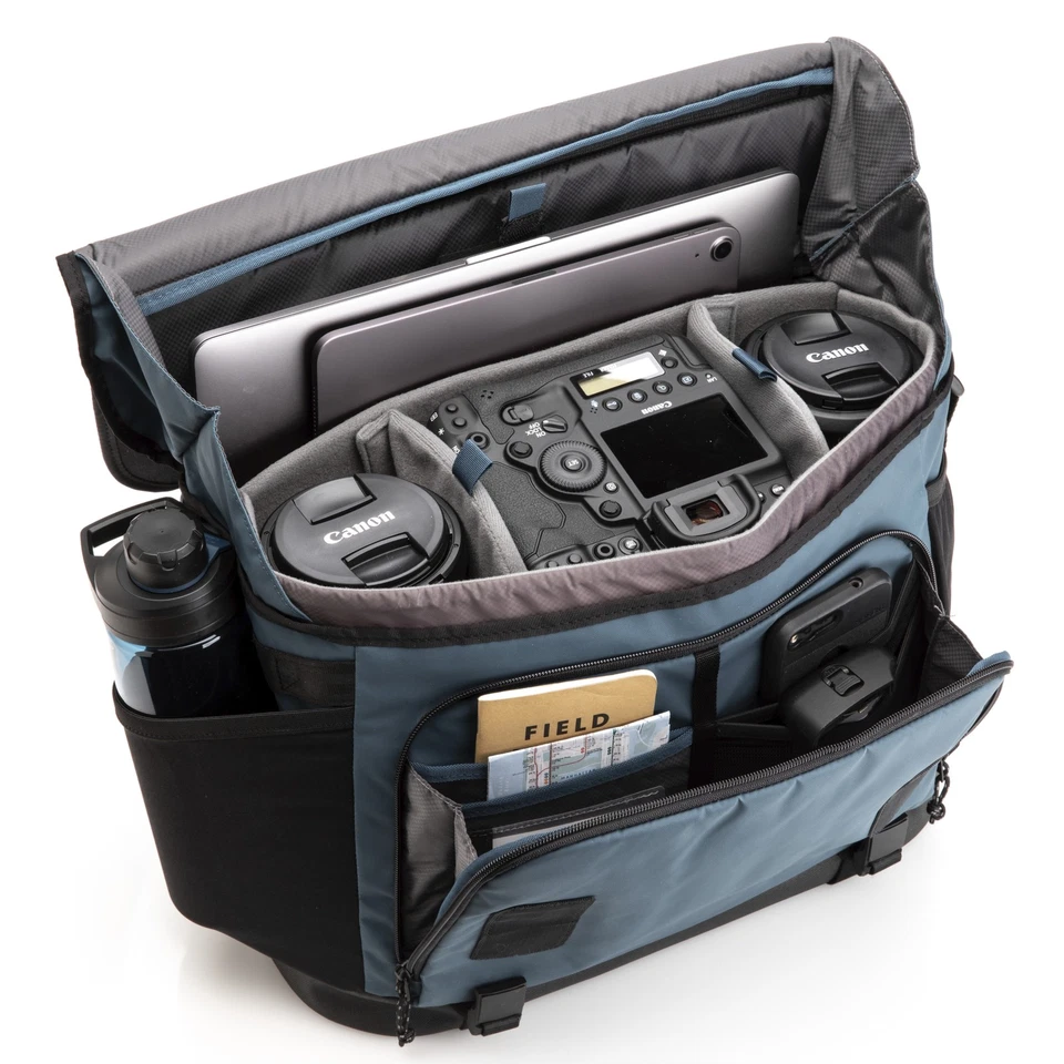 Tenba DNA 16 Pro Messenger Bag for Mirrorless Cameras and Lenses Blue (638-577) - Image 3 of 4