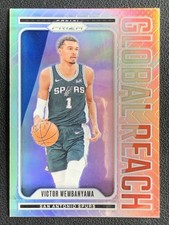 Victor Wembanyama 2024-25 Panini Prizm Global Reach Silver Prizm #9 -1