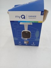 MyQ Smart Garage Camera Gen 2 White Wi-Fi SmartCam Magnetic Mount 141-4368-000