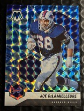 2021 Panini Mosaic - Joe DeLamielleure #28 Mosaic Reactive Blue Prizm Bills