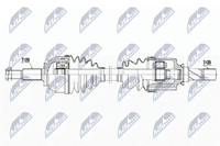 Nty Antriebswelle NPW-PL-057 FüR Vivaro Renault Opel X82 Bus Cdti Trafic 3 Dci