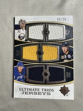 2010-11 Ultimate Collection Trios Jerseys 03/25 BUFFALO MILLER VANEK MYERS