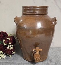 Vinaigrier ancien en grès- 24.5 cm