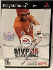MVP 06 NCAA Baseball (Sony PlayStation 2, 2006) Complete, CIB - Tested