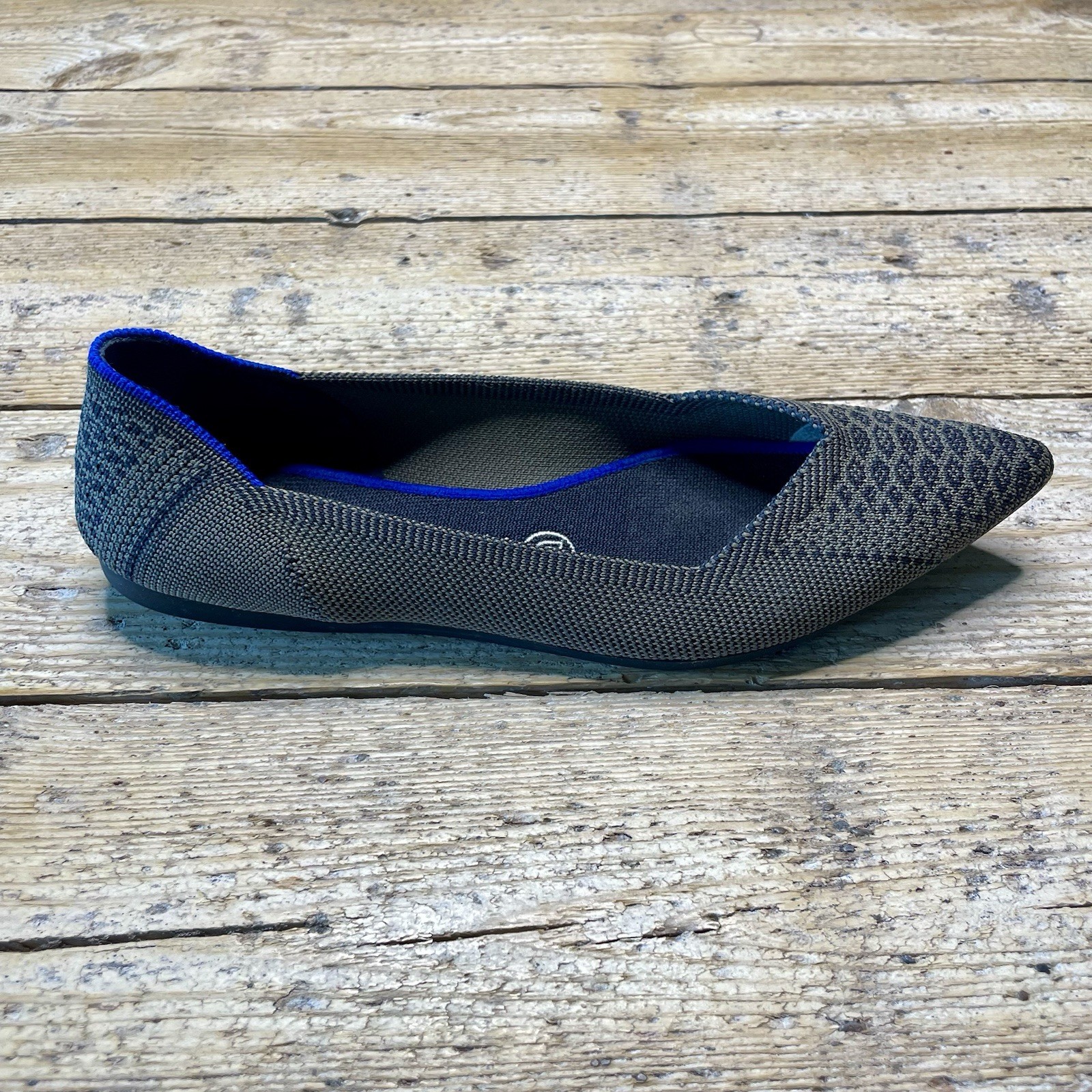 Rothy’s The Point Flats Walnut Python Brown Black… - image 7