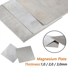 AZ31B Magnesium Alloy Thin Metal Sheet Plate 1.0mm 2.0mm 3mm Thick 100mm / 200mm