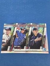 2017 Bowman Talent Pipeline #TP-ATL Kolby Allard / Ozzie Albies BASEBALL Card 6J