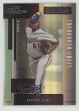 2004 Playoff Prestige Xtra Bases Purple 148/150 Livan Hernandez #113 1h1