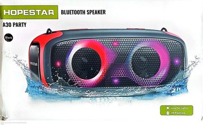 Hopestar A30 PARTY Waterproof Bluetooth Boombox 70W 8800mAh 7 Light Modes Black