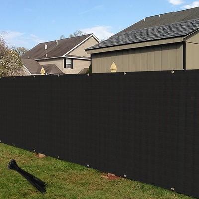 4/5/6/8ft x 50ft Fence Privacy Windscreen Screen Shade Cover for Yard Outdoor