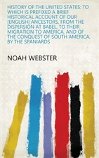 Noah Webster History Of The United States (Paperback) (UK IMPORT)