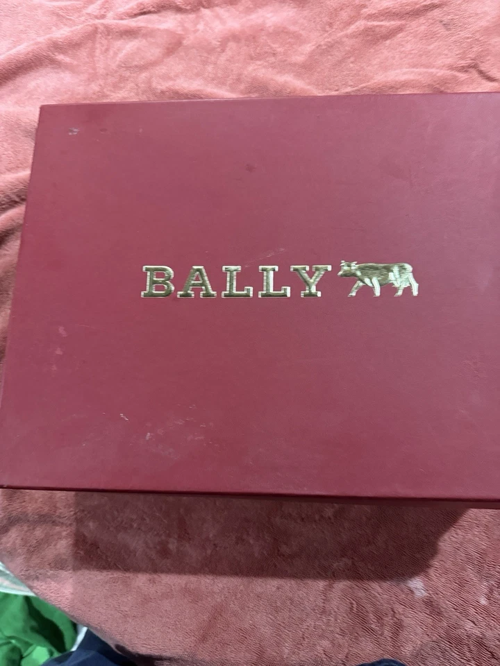 Zapatillas altas de cuero Bally Animals rojas talla 14 de Estados Unidos Foto 2 de 4