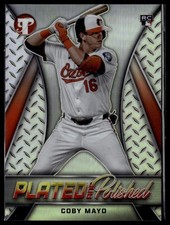 2025 Topps Pristine #PP-5 Coby Mayo Plated and Polished