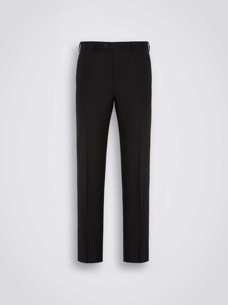 Men Brioni Trousers Black Wool 34