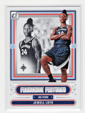 2025 Panini WNBA Donruss - Jewell Loyd #9 Franchise Features Insert Las Vegas