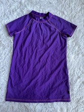 City Threads girls sz. 16 purple rashguard. Great top