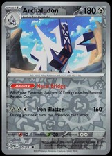 Carta Pokemon Archaludon 070/131 rara Evoluzioni Prismatiche Reverse Holo Near Mint